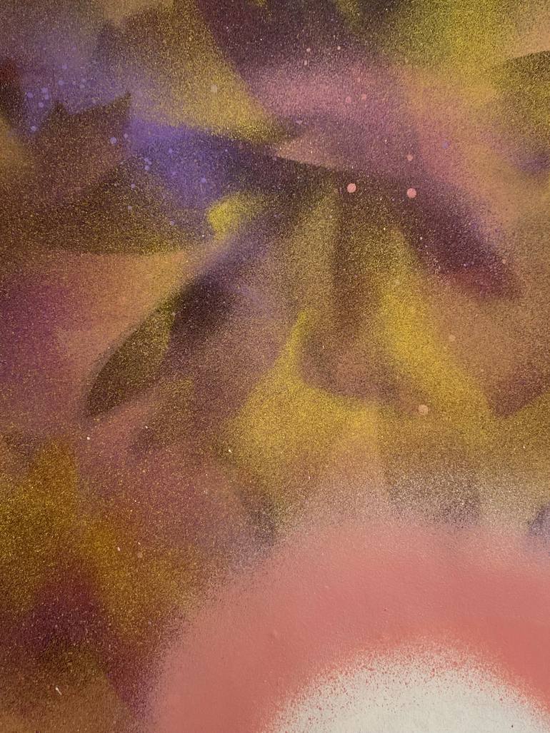 Original Abstract Expressionism Abstract Painting by Olga Drozd