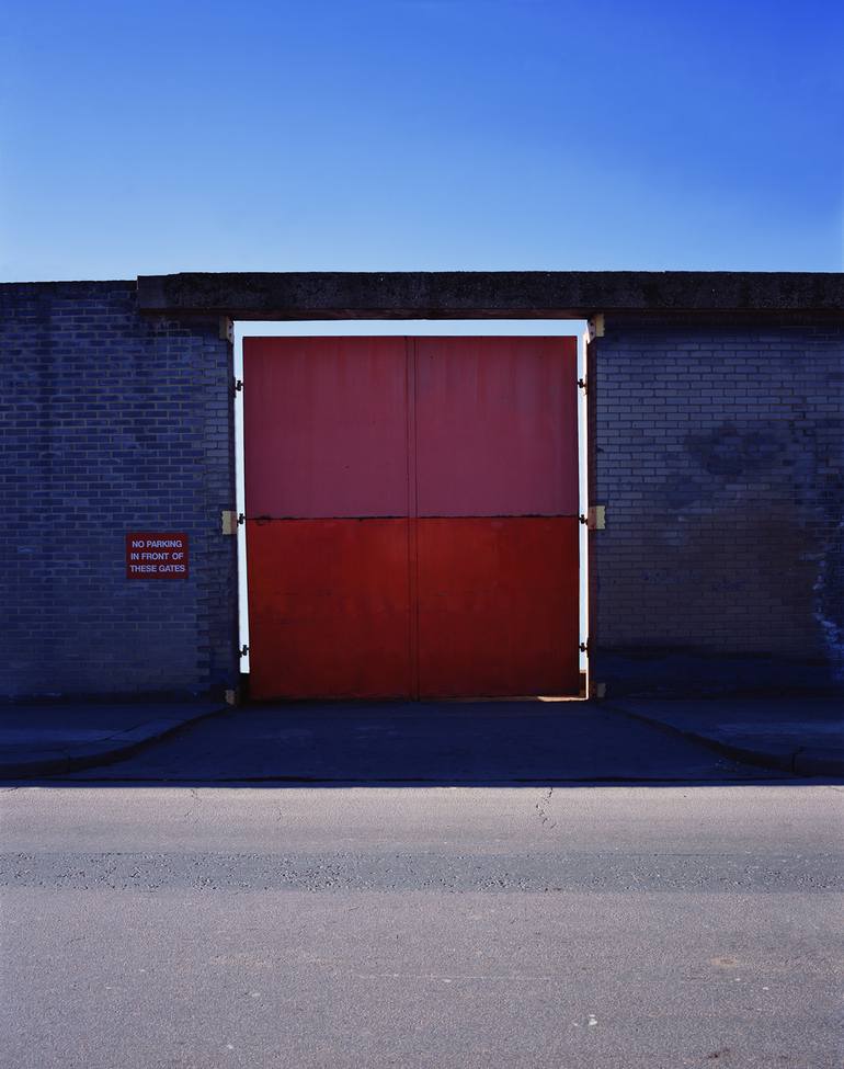 Original Architecture Photography by Clive Frost | Documentary Art on Paper | Pink and Red Gates LIMITED EDITION PRINT 2 of 8