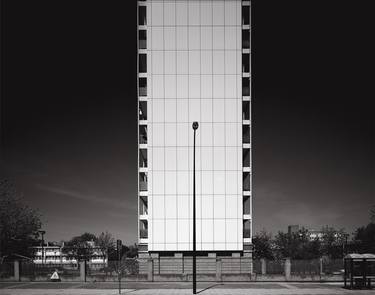 Very Tall White Building LIMITED EDITION PRINT 1 of 8 thumb