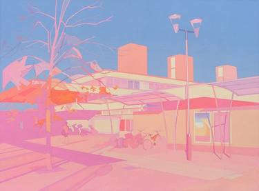 Original Architecture Paintings by Jim Montgomery