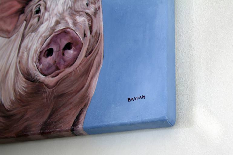 Original Realism Animal Painting by Clara Bastian