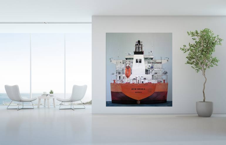 Original Other Boat Painting by Clara Bastian