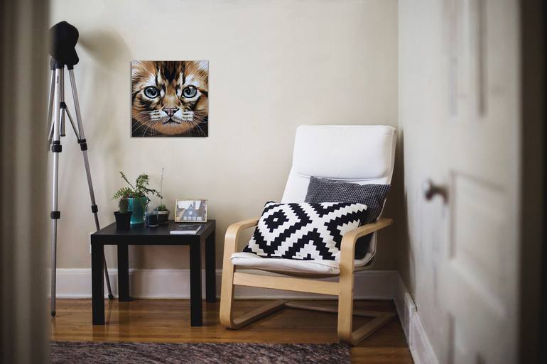 Original Other Cats Painting by Clara Bastian