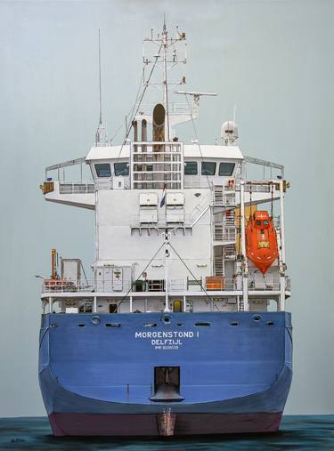 Print of Photorealism Ship Paintings by Clara Bastian