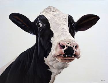 Saatchi Art Artist Clara Bastian; Painting, “Cow 3560” #art