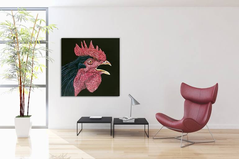 Original Fine Art Animal Painting by Clara Bastian