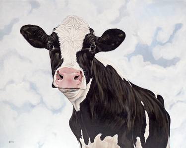 Original Cows Paintings by Clara Bastian
