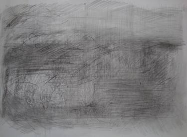 Original Abstract Expressionism Places Drawing by Sandra Kennedy