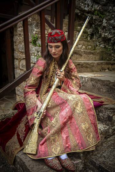 Greek traditional female costume from Epirus Ioannina thumb