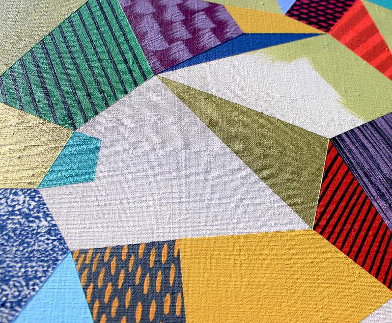 Original Conceptual Abstract Painting by Lucie Jirku