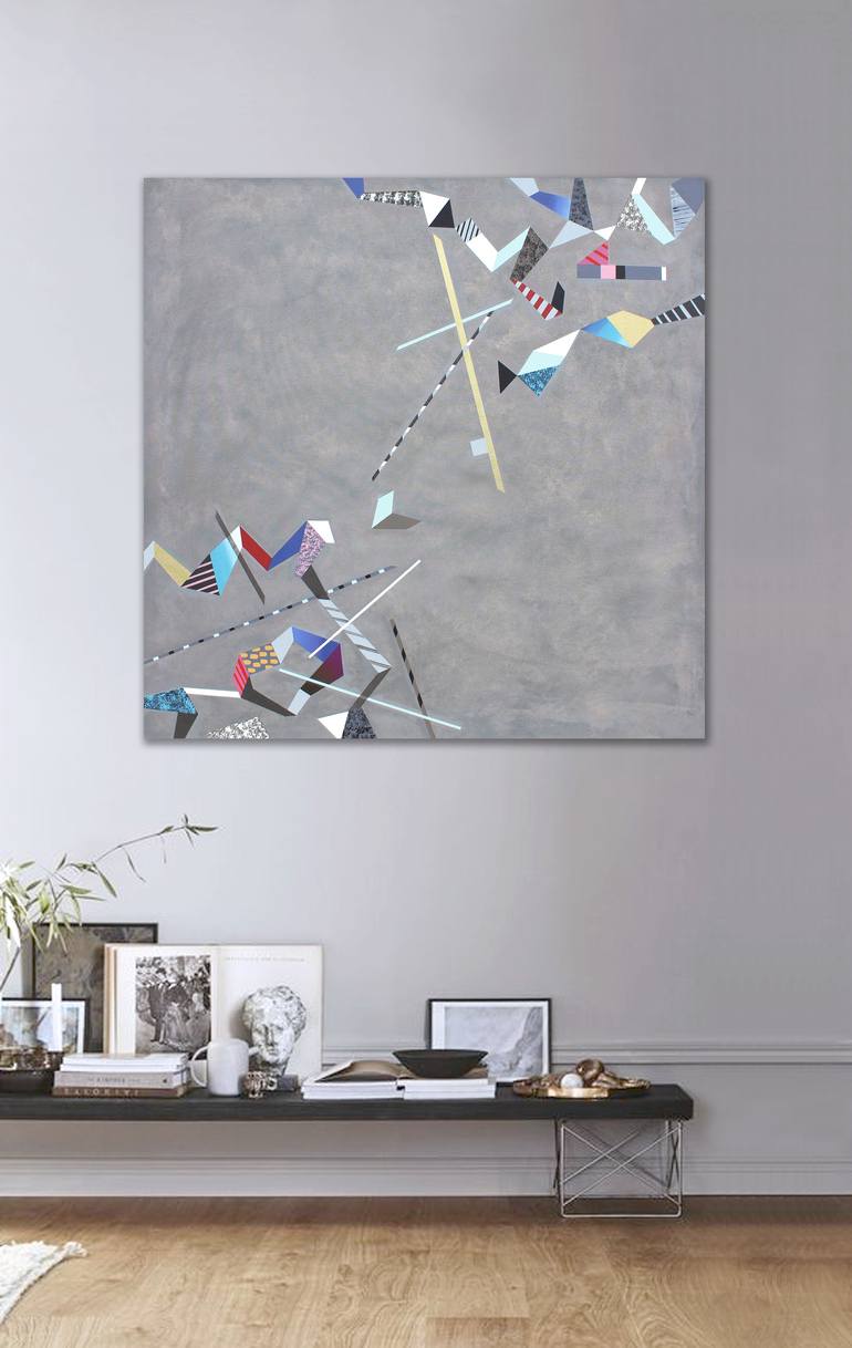 Original Abstract Painting by Lucie Jirku