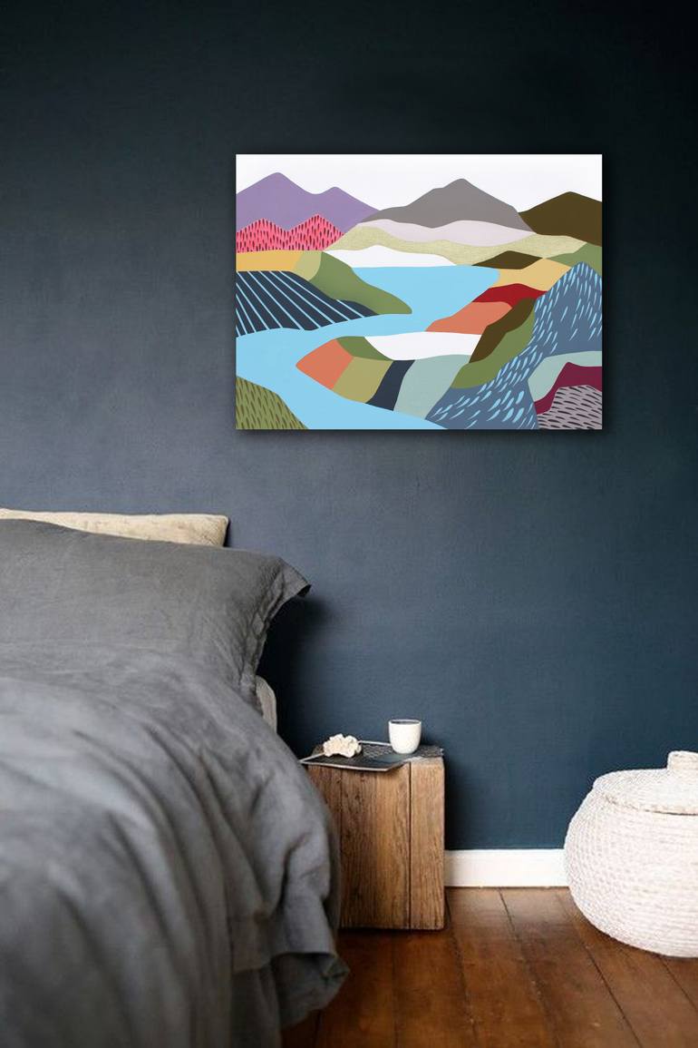 Original Documentary Nature Painting by Lucie Jirku