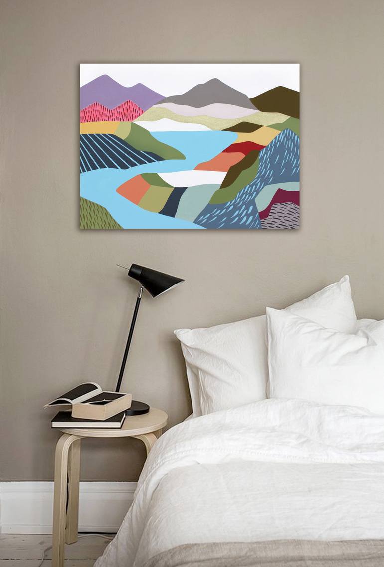 Original Documentary Nature Painting by Lucie Jirku