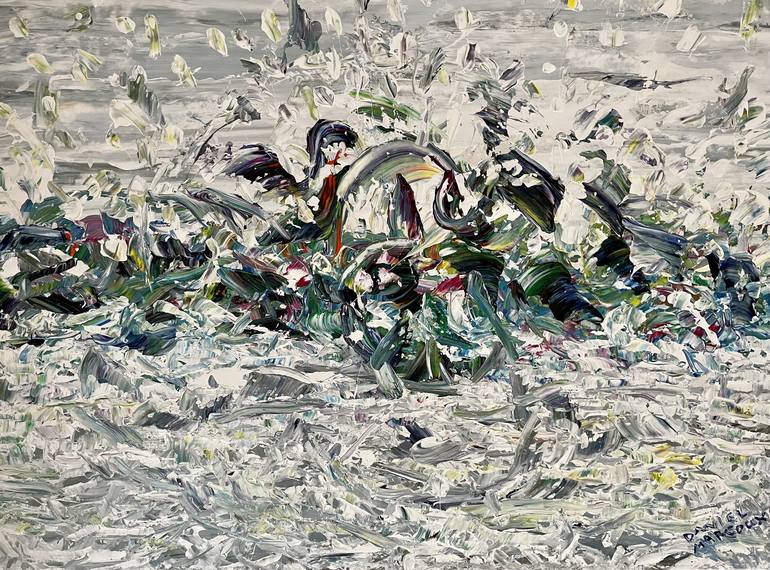 Print of Abstract Expressionism Abstract Paintings by Daniel Marcoux