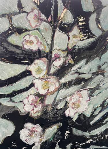 Original Floral Paintings by Daniel Marcoux