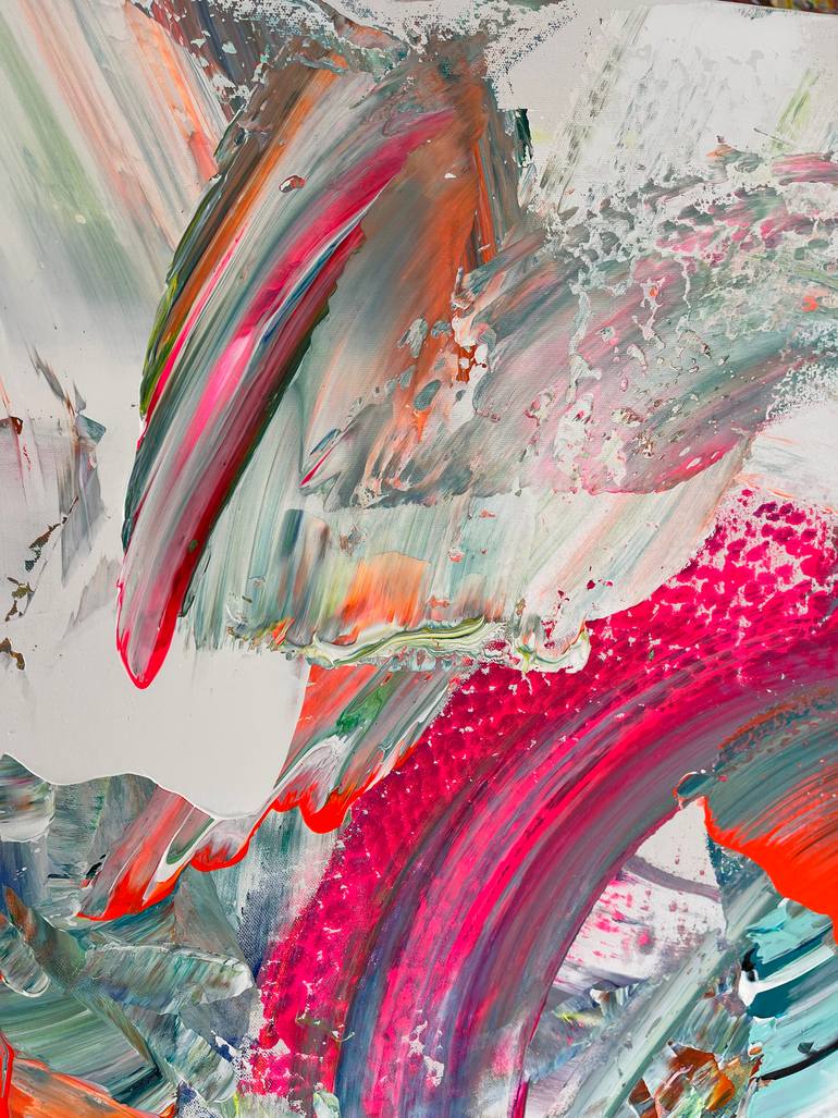 Original Abstract Expressionism Abstract Painting by Daniel Marcoux