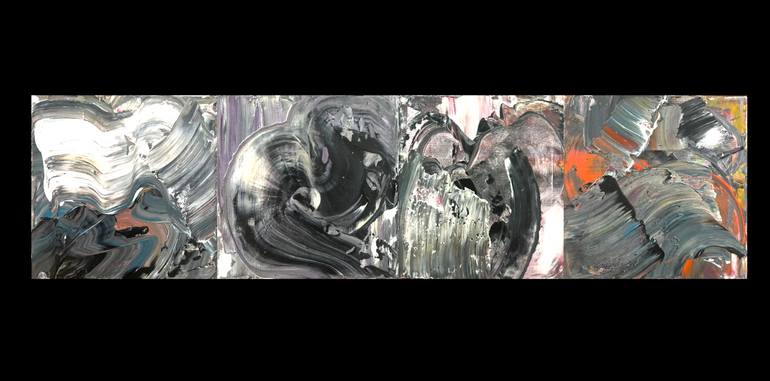 Original Abstract Expressionism Abstract Painting by Daniel Marcoux