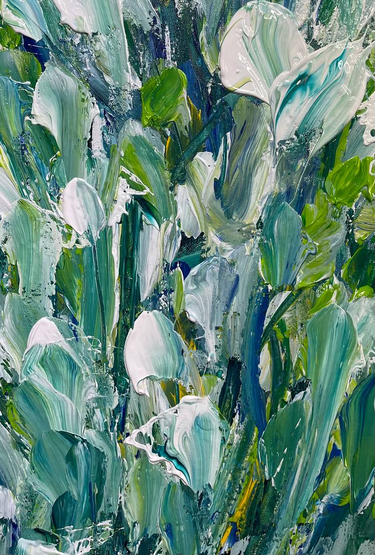 Original Impressionism Floral Painting by Daniel Marcoux