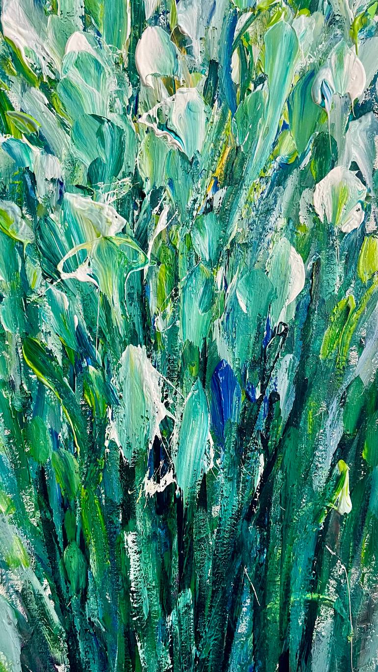 Original Impressionism Floral Painting by Daniel Marcoux