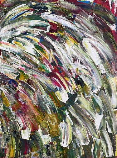 Original Abstract Expressionism Abstract Painting by Daniel Marcoux