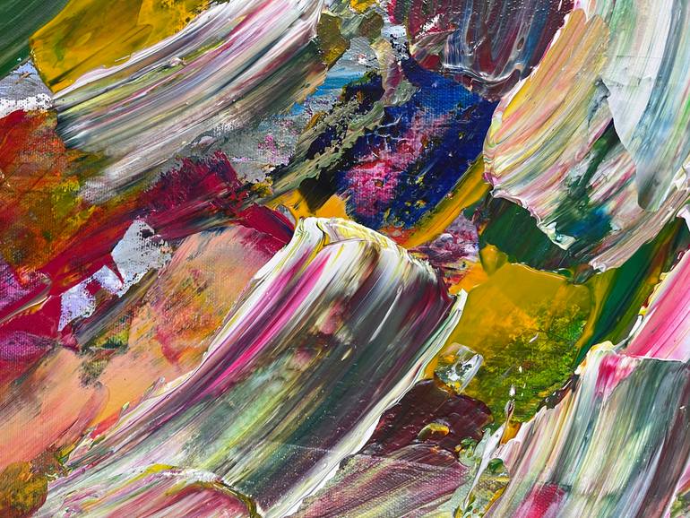 Original Abstract Expressionism Abstract Painting by Daniel Marcoux