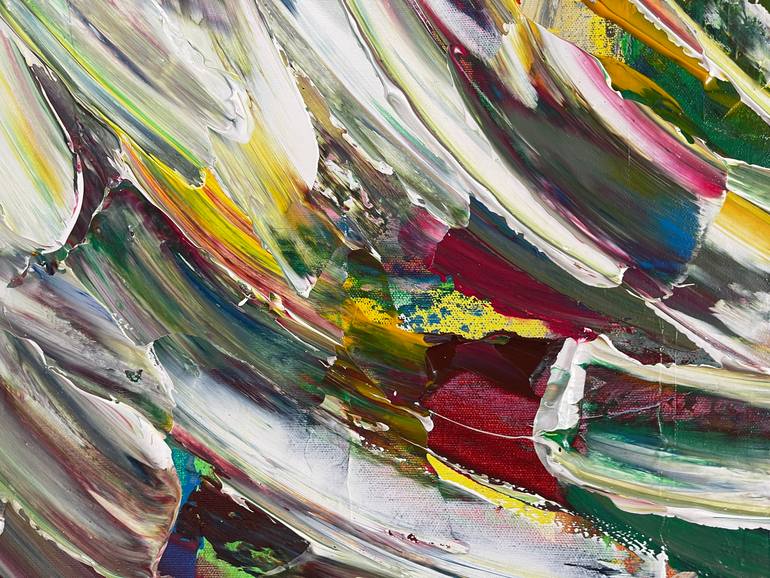 Original Abstract Expressionism Abstract Painting by Daniel Marcoux