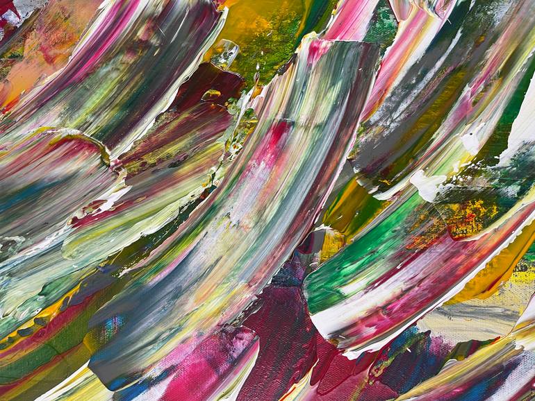 Original Abstract Expressionism Abstract Painting by Daniel Marcoux