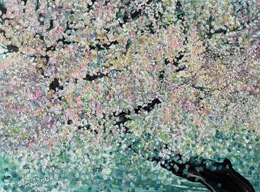 Original Impressionism Floral Painting by Daniel Marcoux