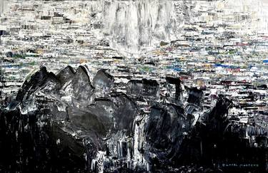 Original Abstract Expressionism Abstract Painting by Daniel Marcoux