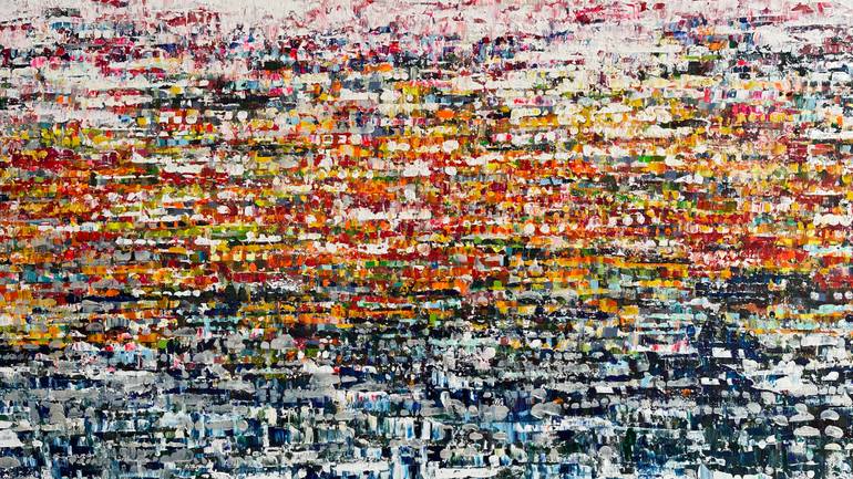 Original Abstract Expressionism Abstract Painting by Daniel Marcoux