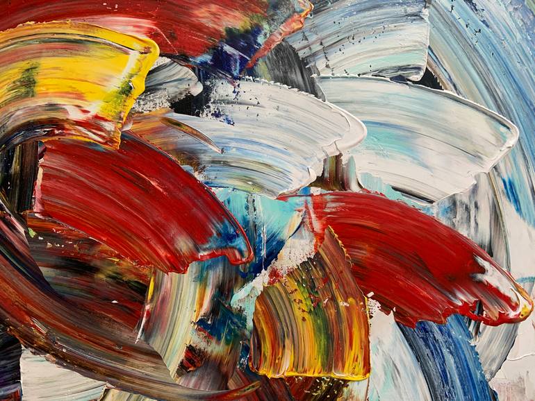 Original Expressionism Abstract Painting by Daniel Marcoux