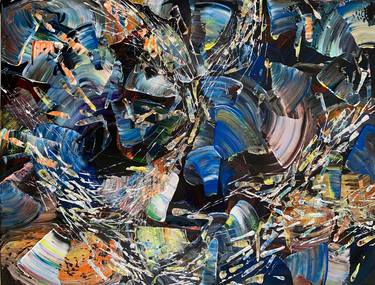 Original Abstract Expressionism Abstract Paintings by Daniel Marcoux