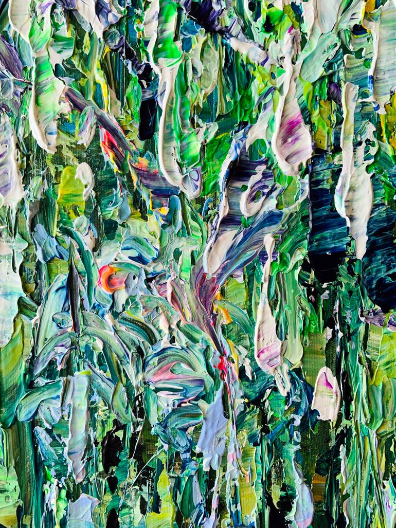 Original Abstract Expressionism Abstract Painting by Daniel Marcoux