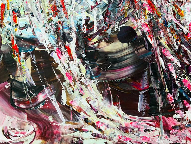 Original Abstract Expressionism Abstract Painting by Daniel Marcoux