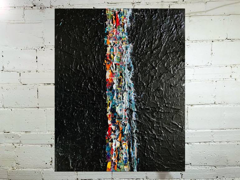 Original Conceptual Abstract Painting by Daniel Marcoux