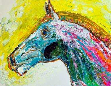 Original Abstract Animal Paintings by Daniel Marcoux