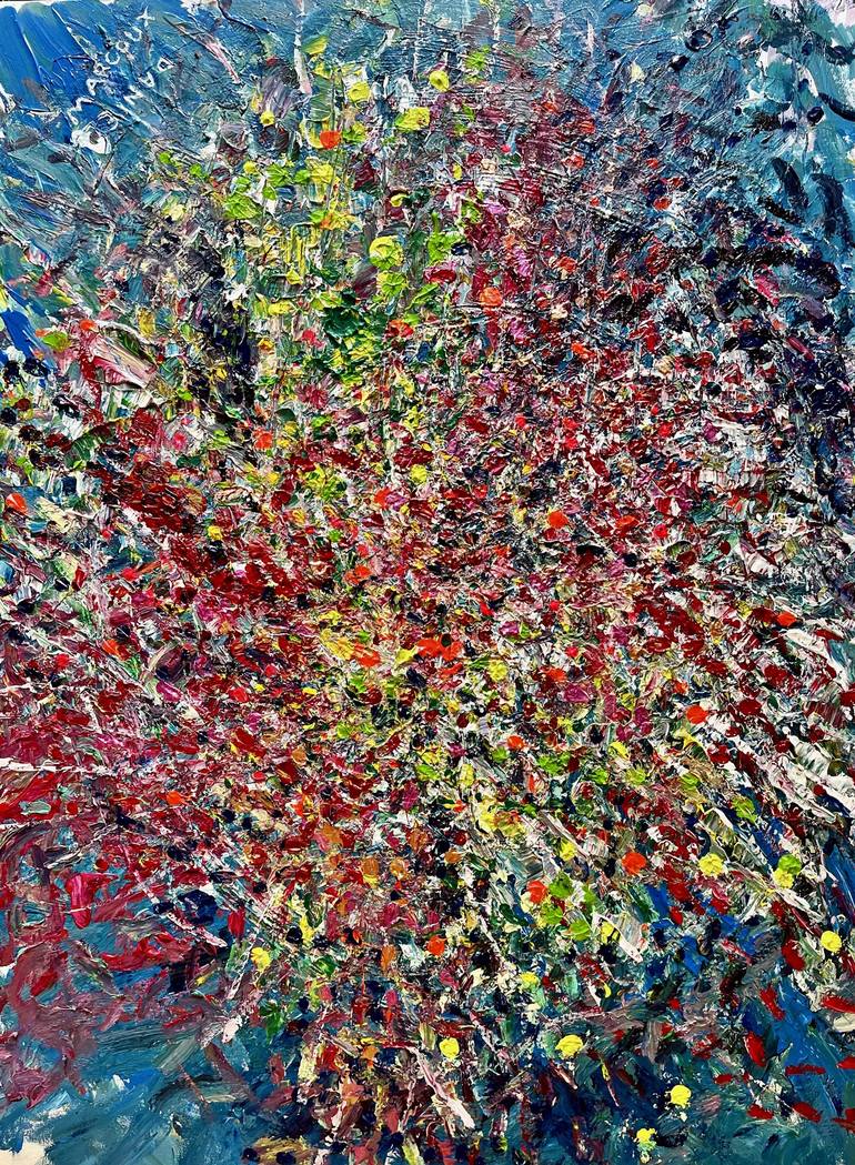 Print of Abstract Expressionism Abstract Painting by Daniel Marcoux