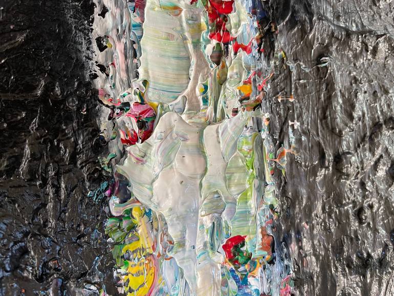 Original Abstract Expressionism Abstract Painting by Daniel Marcoux