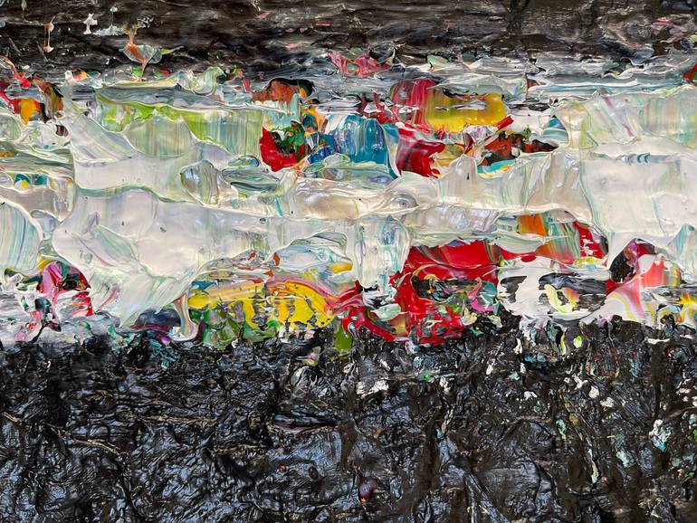 Original Abstract Expressionism Abstract Painting by Daniel Marcoux