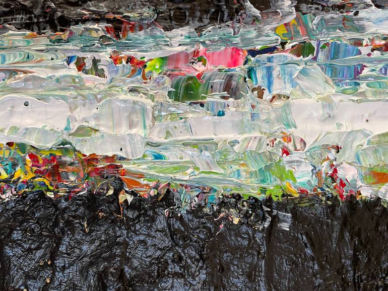 Original Abstract Expressionism Abstract Painting by Daniel Marcoux