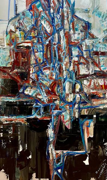 Original Abstract Expressionism Abstract Paintings by Daniel Marcoux