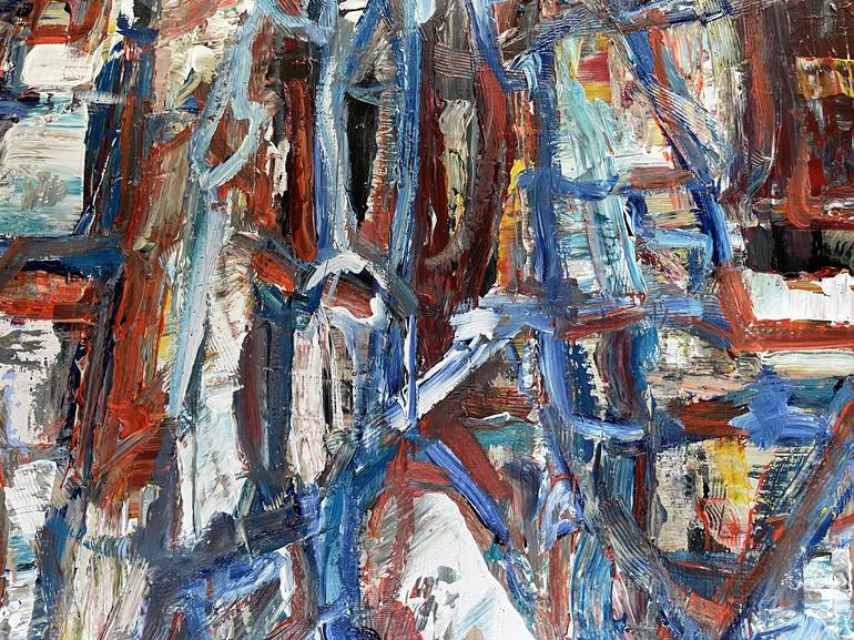 Original Abstract Expressionism Abstract Painting by Daniel Marcoux