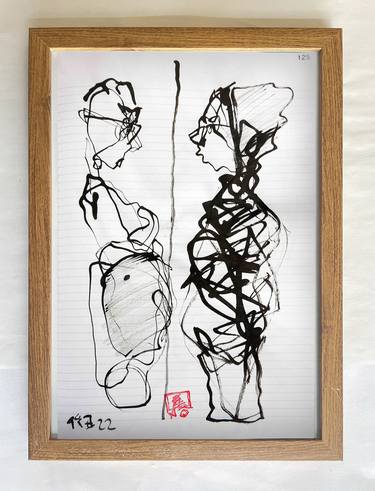 Print of Expressionism Body Drawings by majka artur