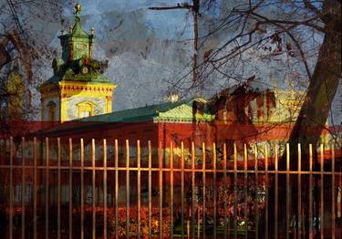 Original Figurative Architecture Mixed Media by Majka Artur