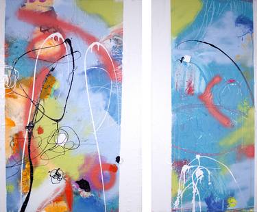 Original Abstract Paintings by Jessica Krause Smith