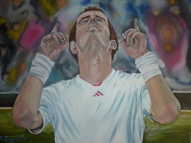 Print of Realism Sports Paintings by Stephen Hogarth