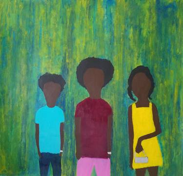 Original Children Paintings by Patrick-Earl Barnes