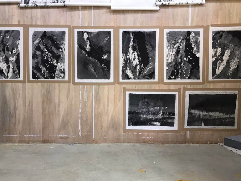 Original Abstract Drawing by Soonhaeng Lee