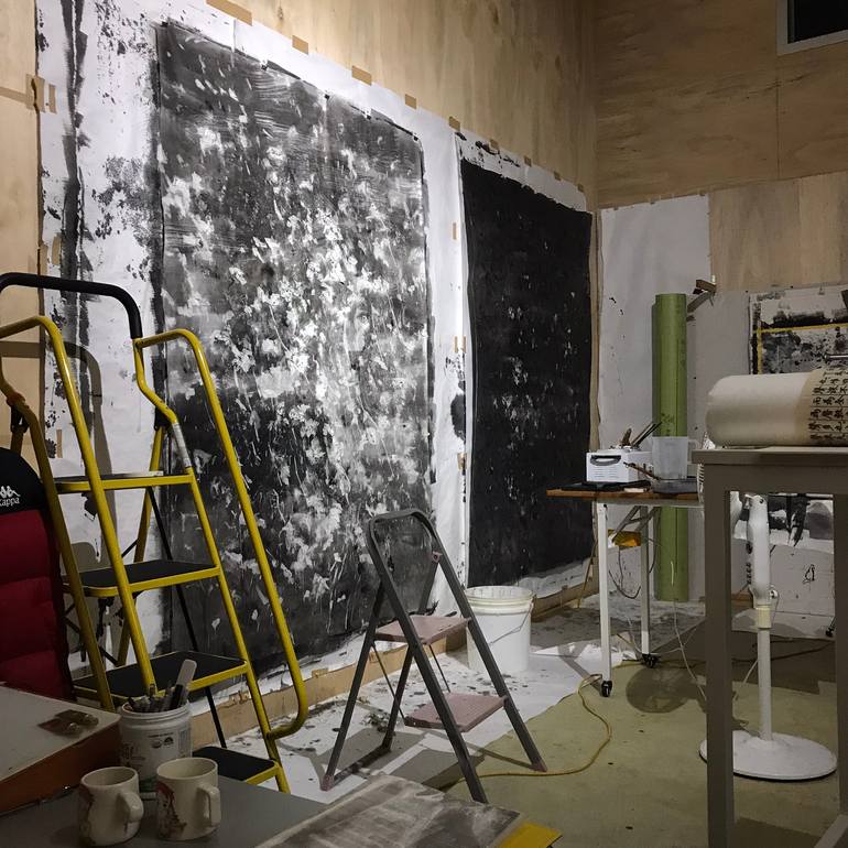 Original Abstract Drawing by Soonhaeng Lee