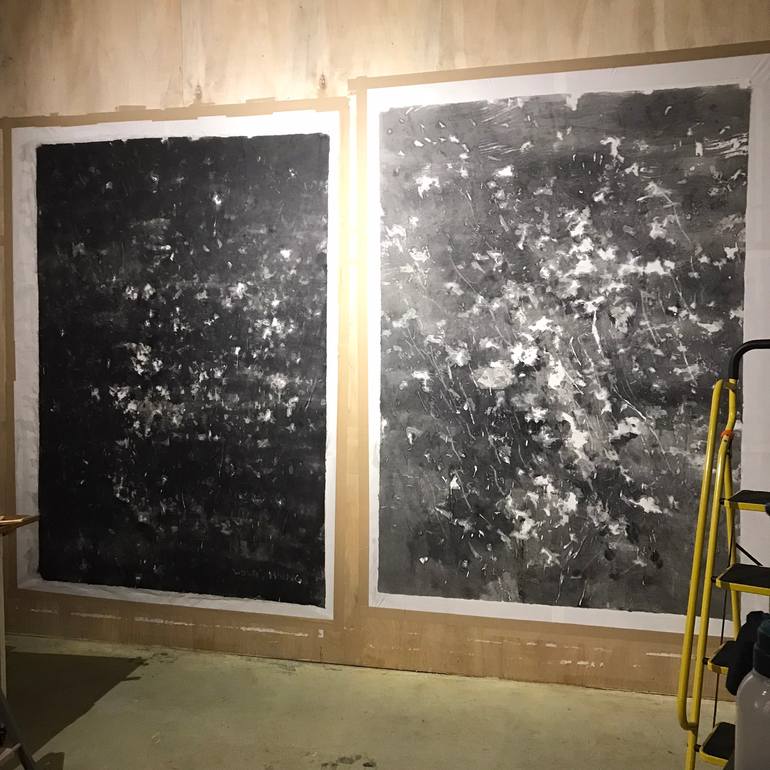 Original Abstract Drawing by Soonhaeng Lee